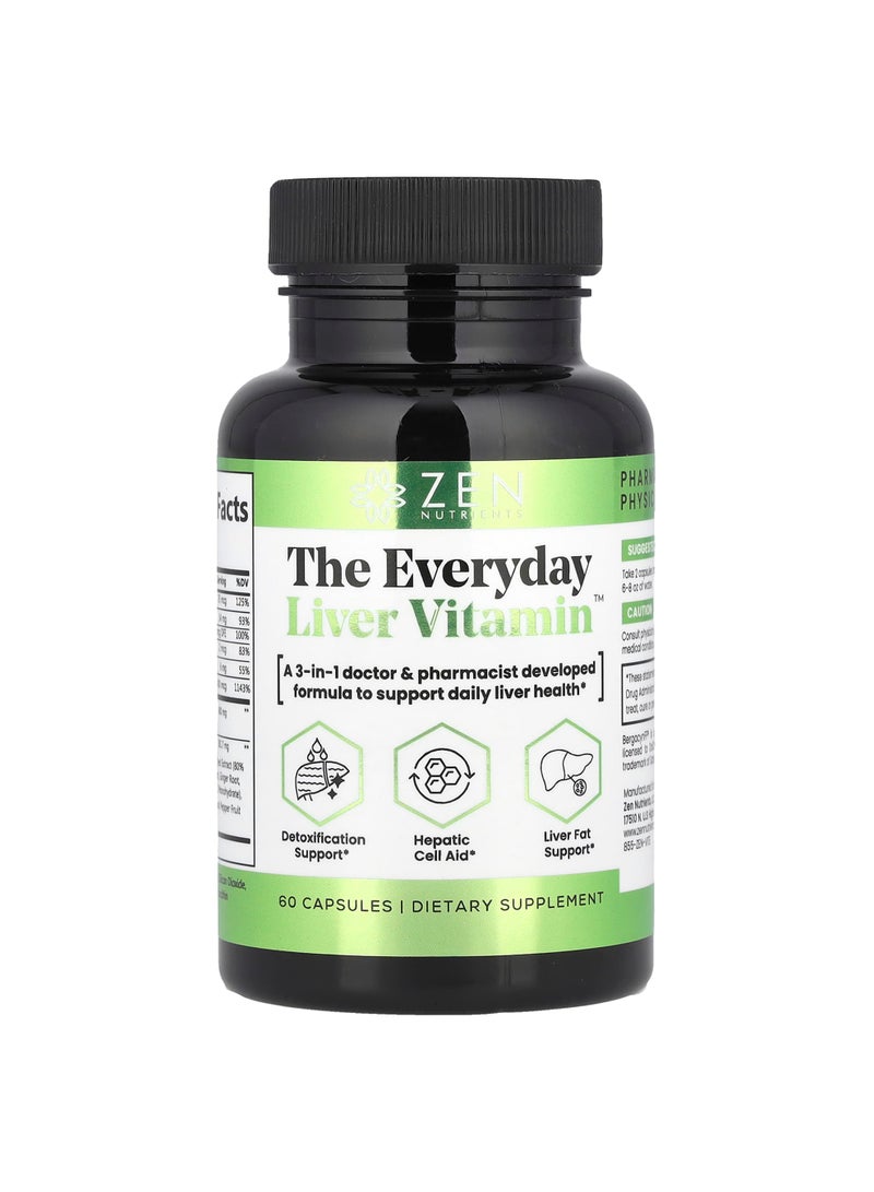 The Everyday Liver Vitamin™, 60 Capsules
